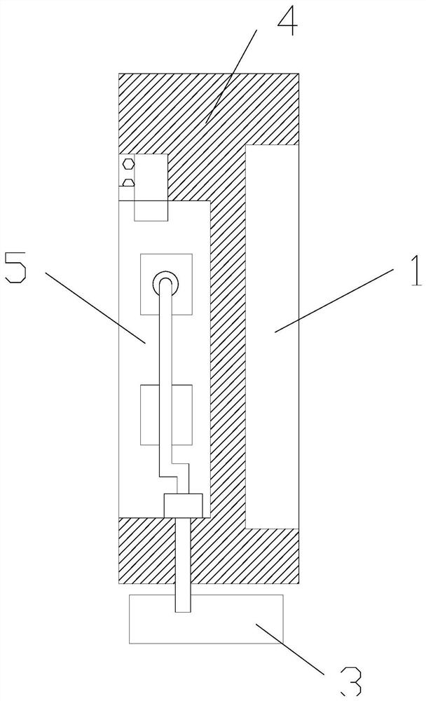 A vehicle-mounted carbon monoxide alarm instrument panel based on the principle of constant potential electrolysis