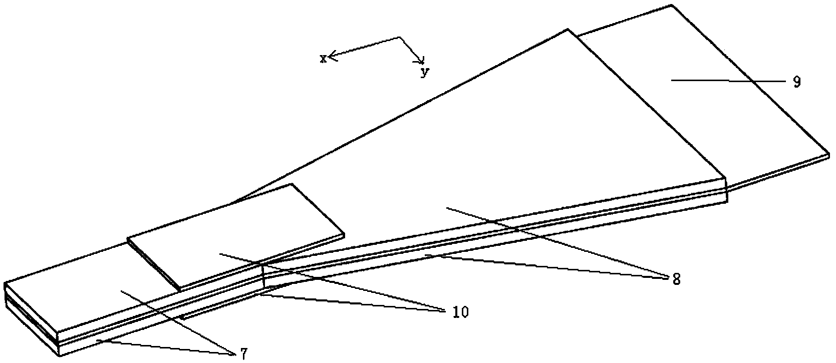 Double piezoelectric actuators type micro flapping wing aircraft based on soft hinges