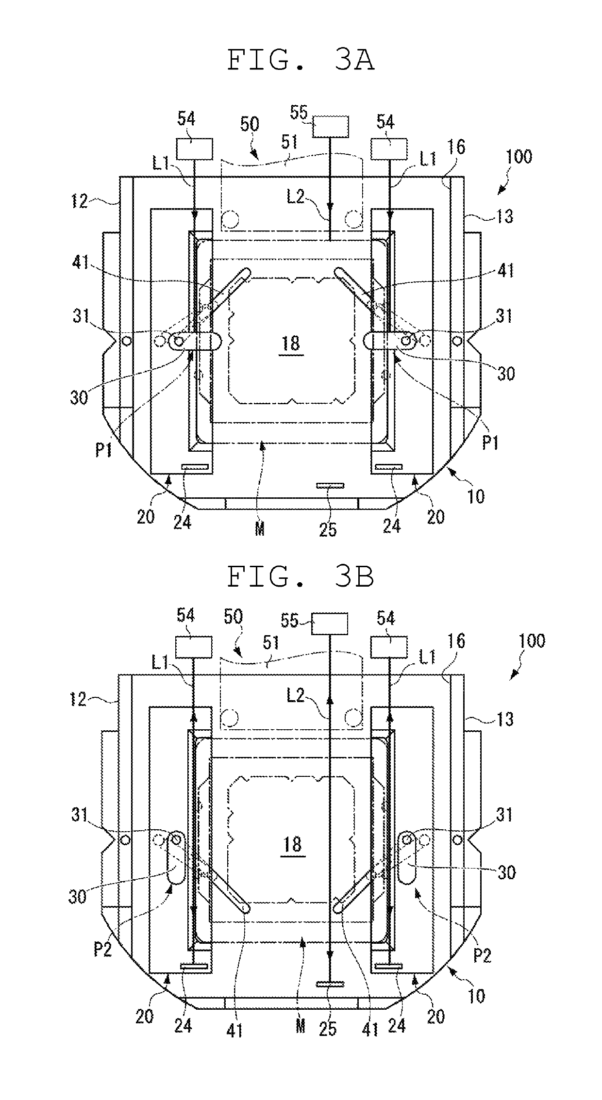 Transport container and transfer method for stored object