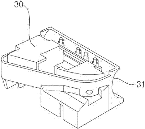 Automobile parking brake switch assembly