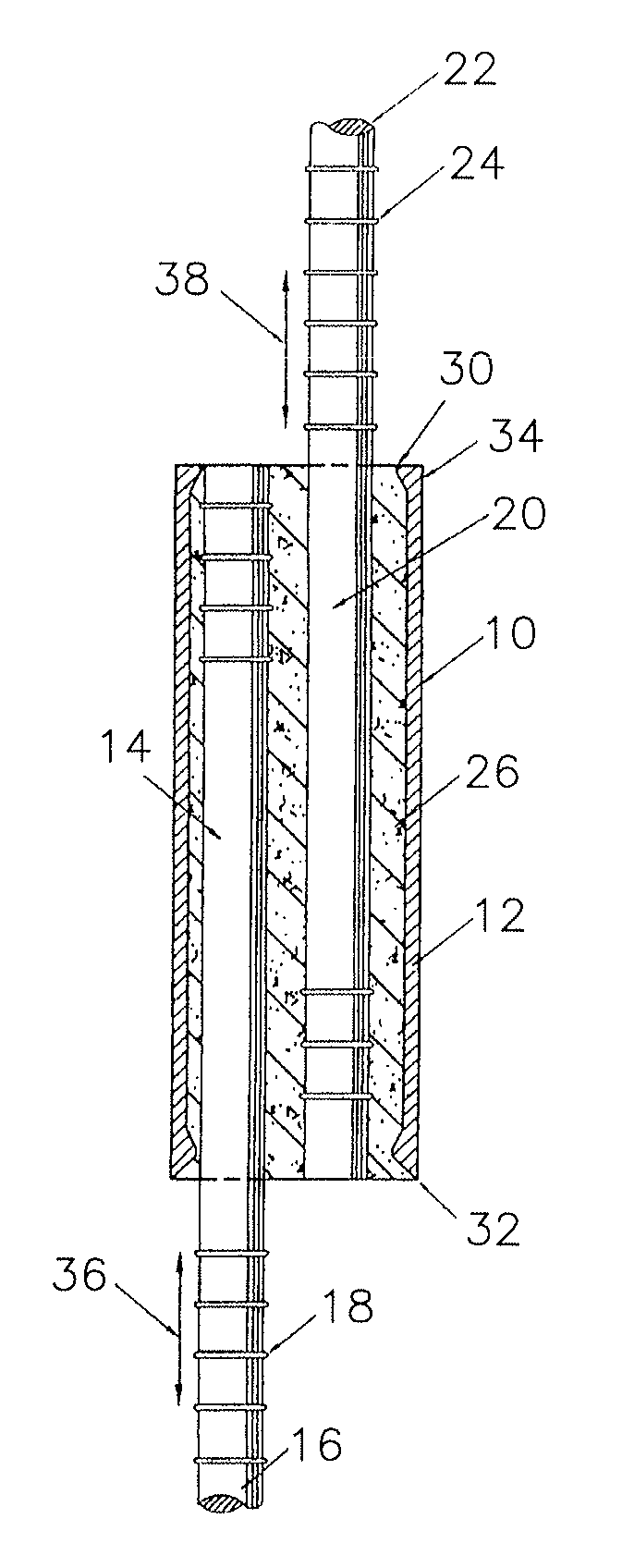 Splice sleeve with elliptical or compound curve cross section