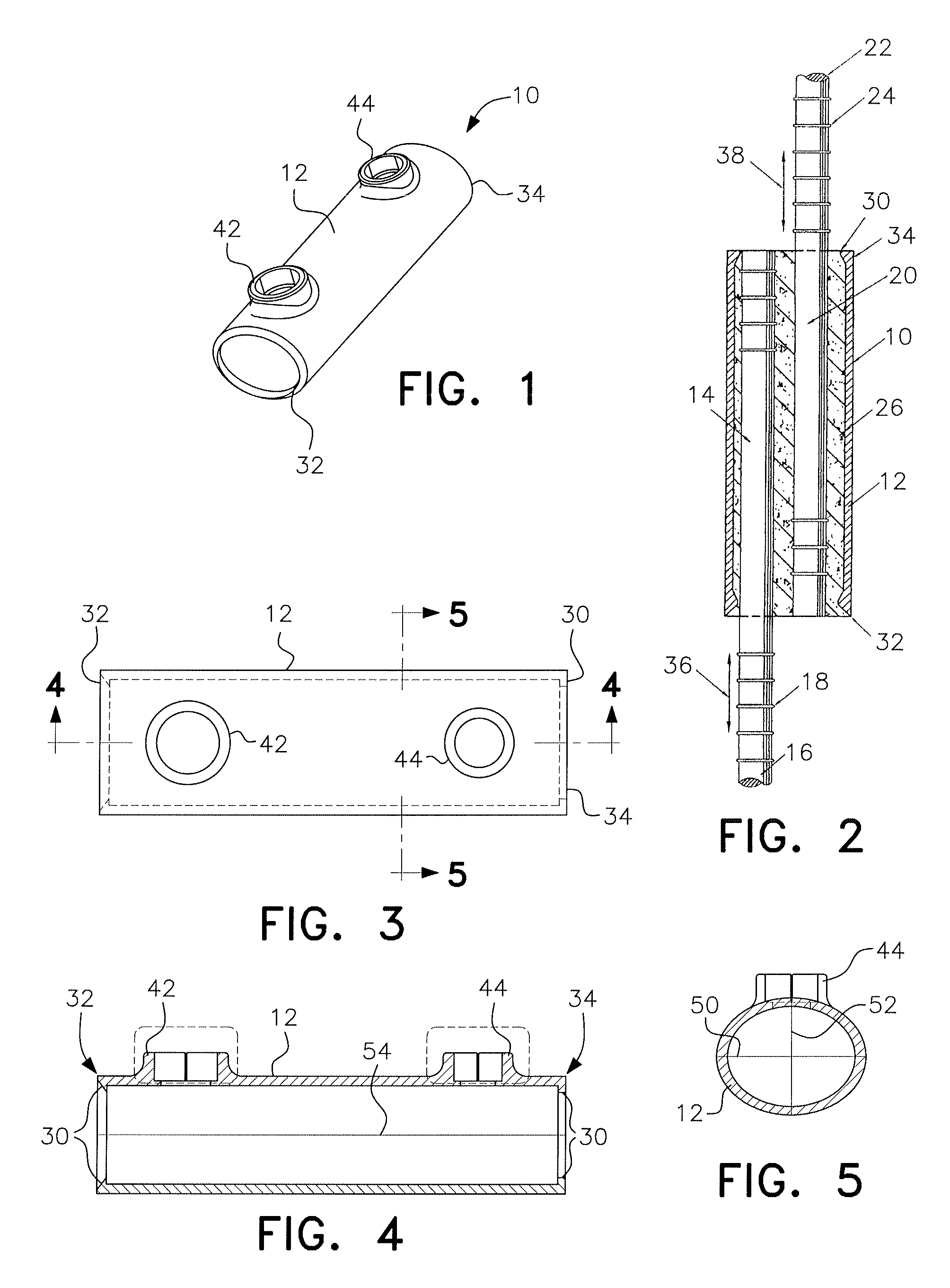 Splice sleeve with elliptical or compound curve cross section