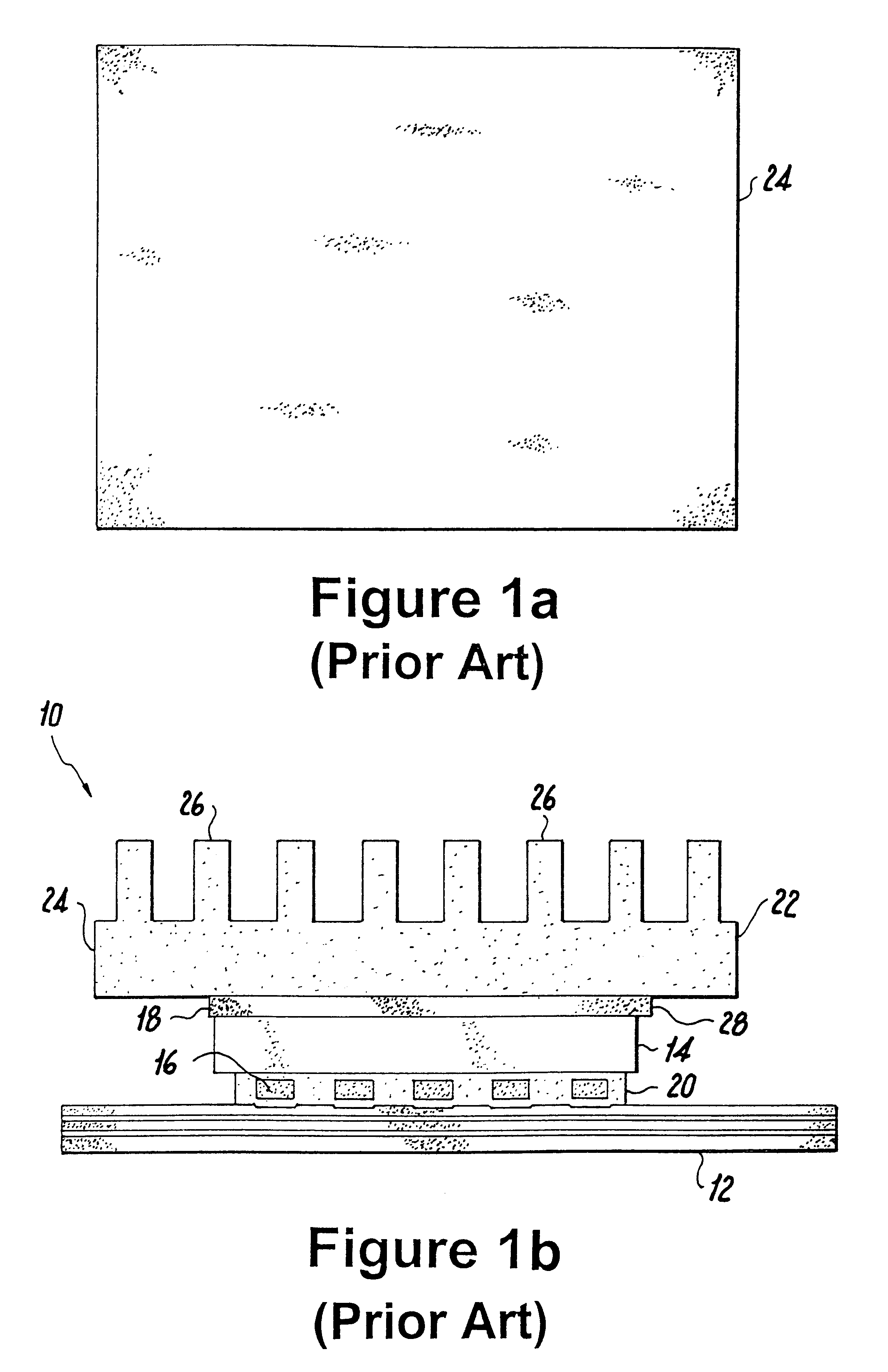 Stress-relieving heatsink structure and method of attachment to an electronic package