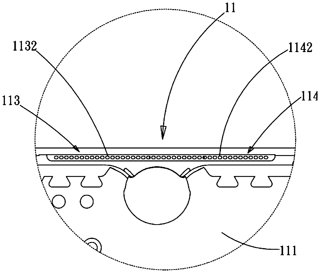 Mainboard upper cover of electronic equipment, manufacturing method of mainboard upper cover and electronic equipment