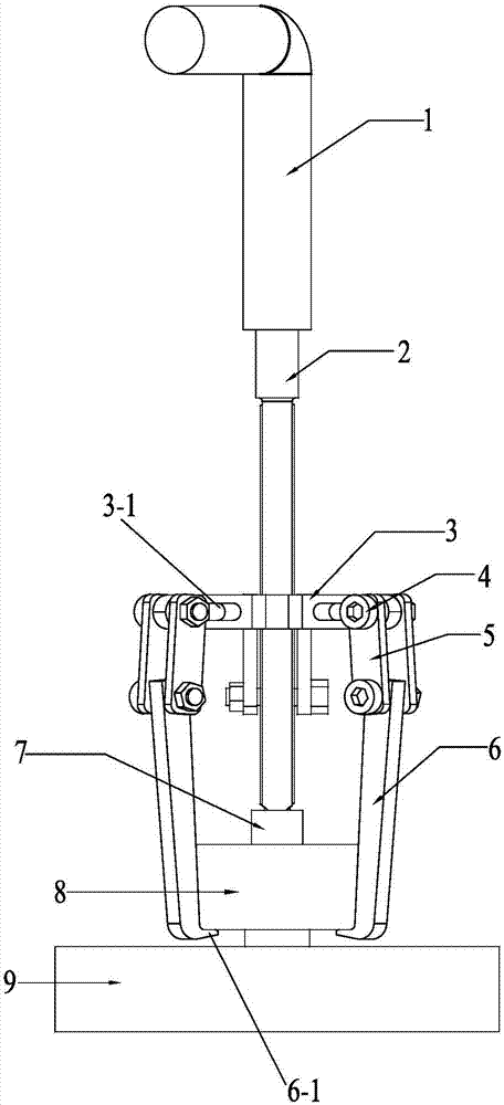 Simple disassembling mechanism for interference fit part