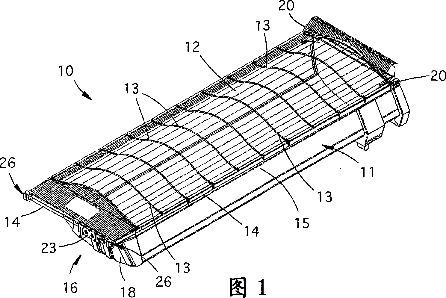 Sport device capable of making the covering element relevant with the transportation means slide