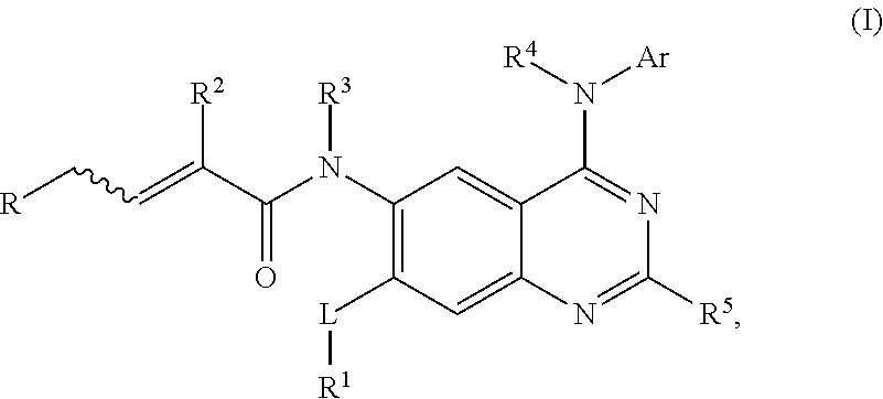 Aminoquinazoline derivatives and their salts and methods of use thereof