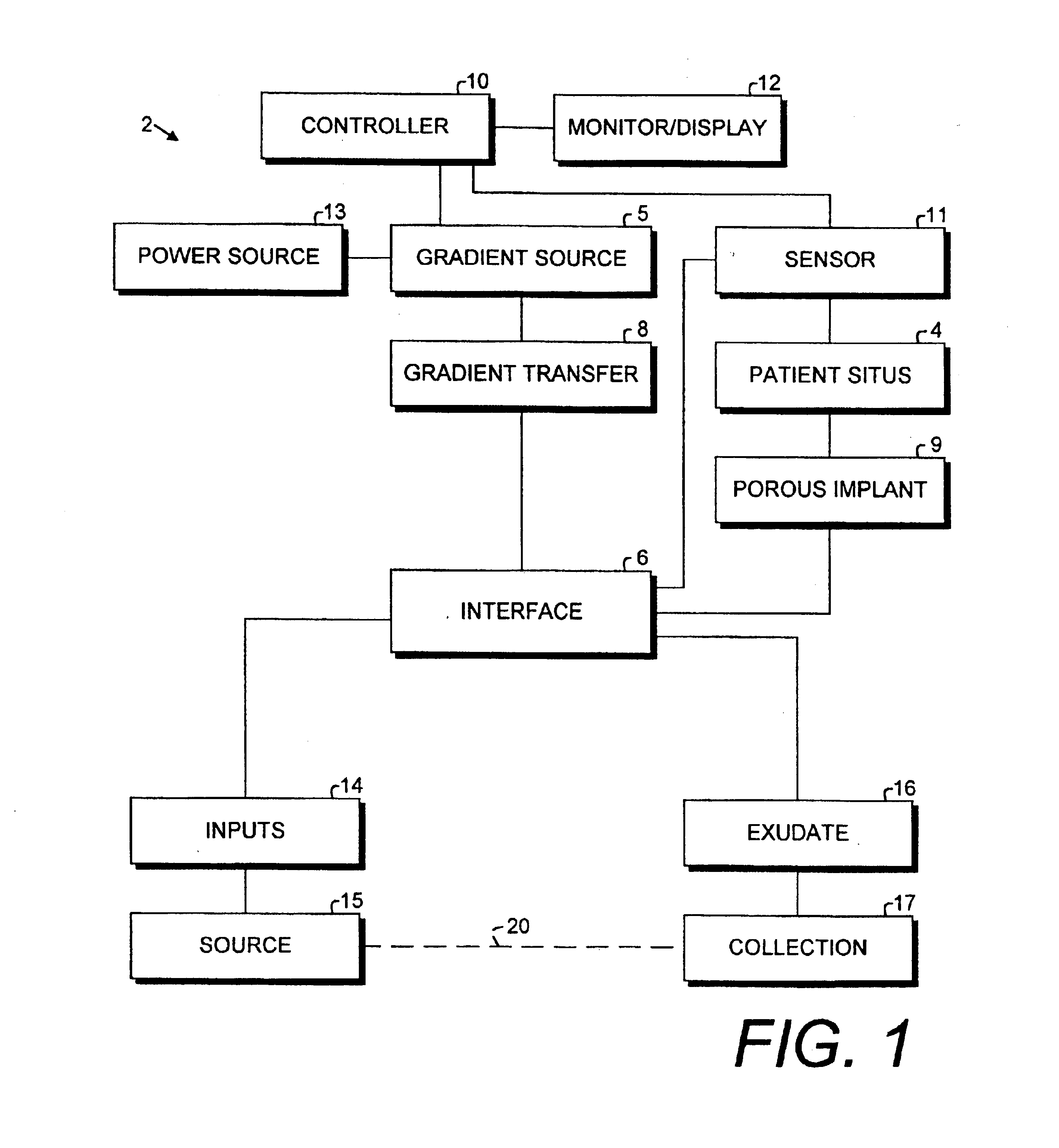 Porous implant system and treatment method