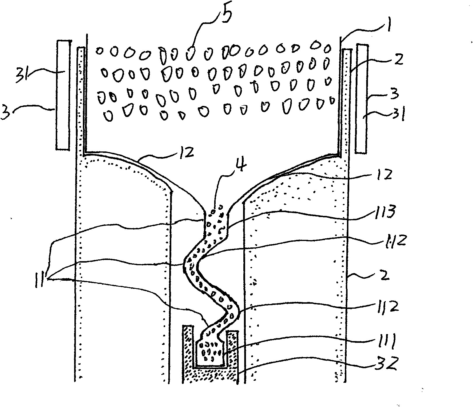 Method and device for casting crystal material by using crystal selector