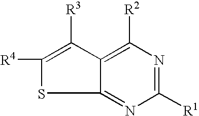 N-arylalkyl-thienopyrimidin-4-amines and analogs as activators of caspases and inducers of apoptosis and the use thereof