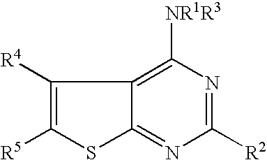 N-arylalkyl-thienopyrimidin-4-amines and analogs as activators of caspases and inducers of apoptosis and the use thereof