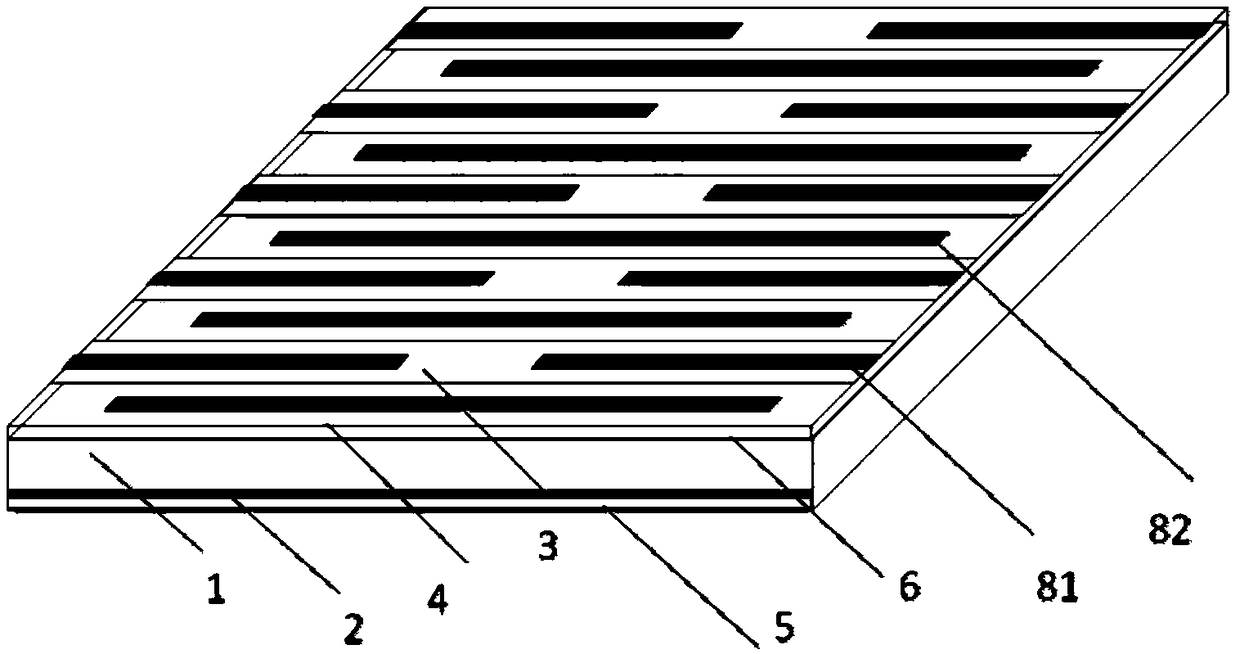 A full back contact solar cell module without main grid