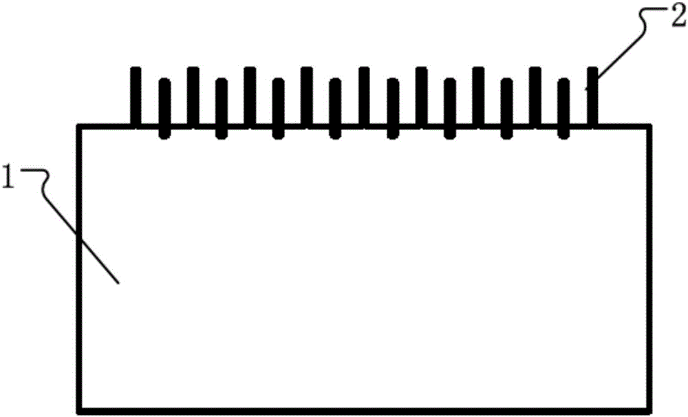 Cylindrical surface hexagon seven-nozzle arrayed electrostatic spinning spray head and electrostatic spinning method