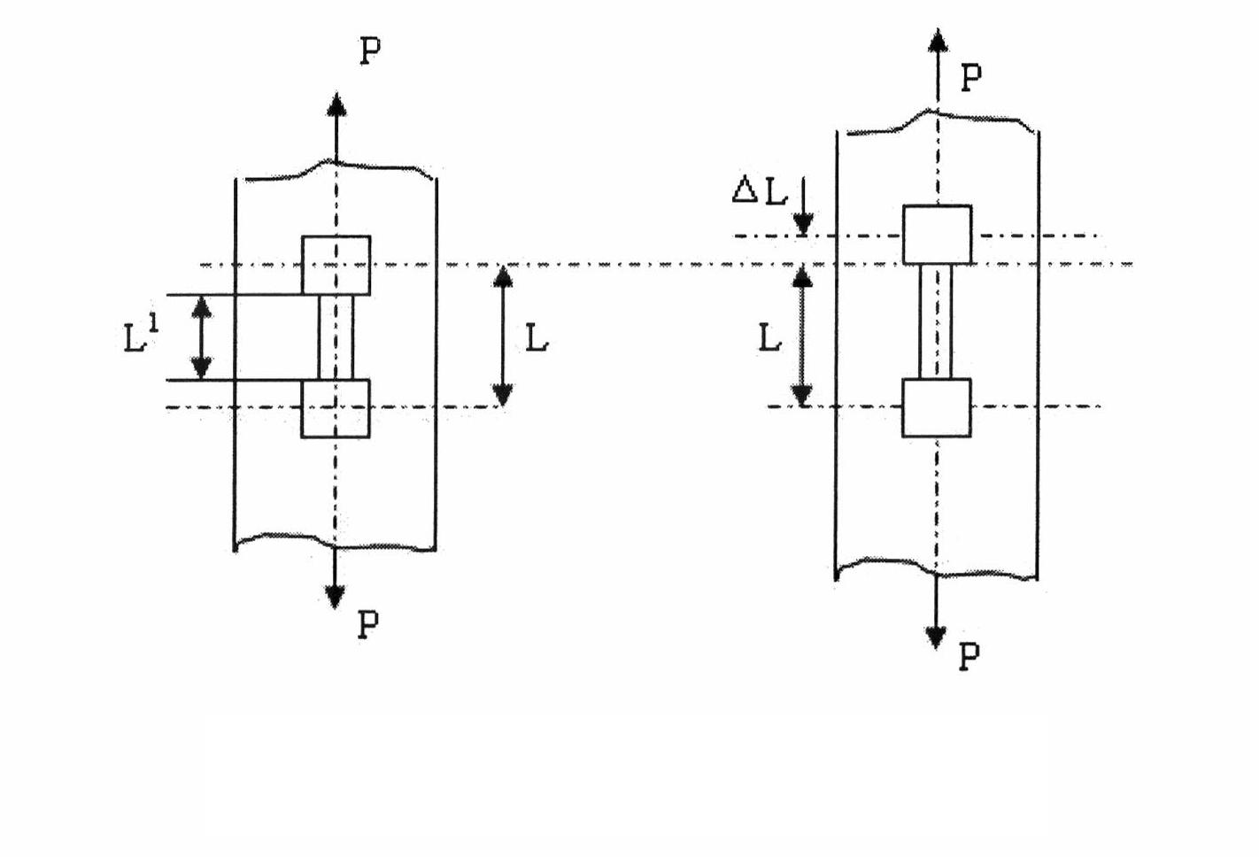 Attached type force-measuring sensor