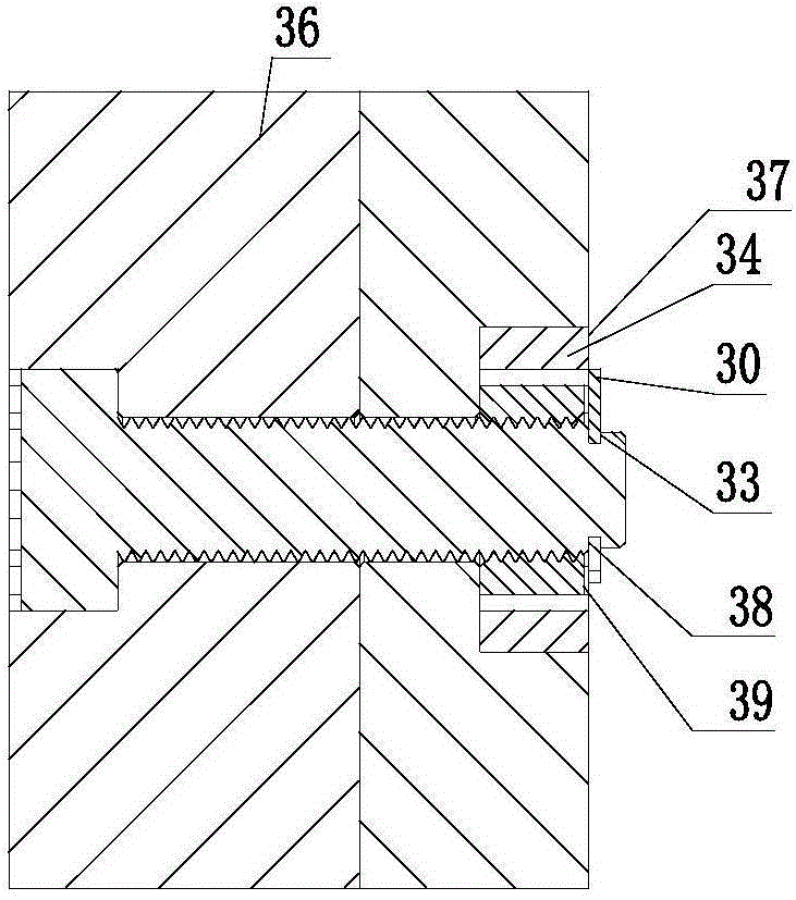 Tight connecting module and structure, mounting and dismounting method, crankshaft connecting rod mechanism and a rail structure