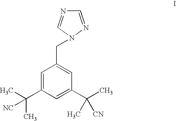 Process for the Preparation of Pure Anastrozole