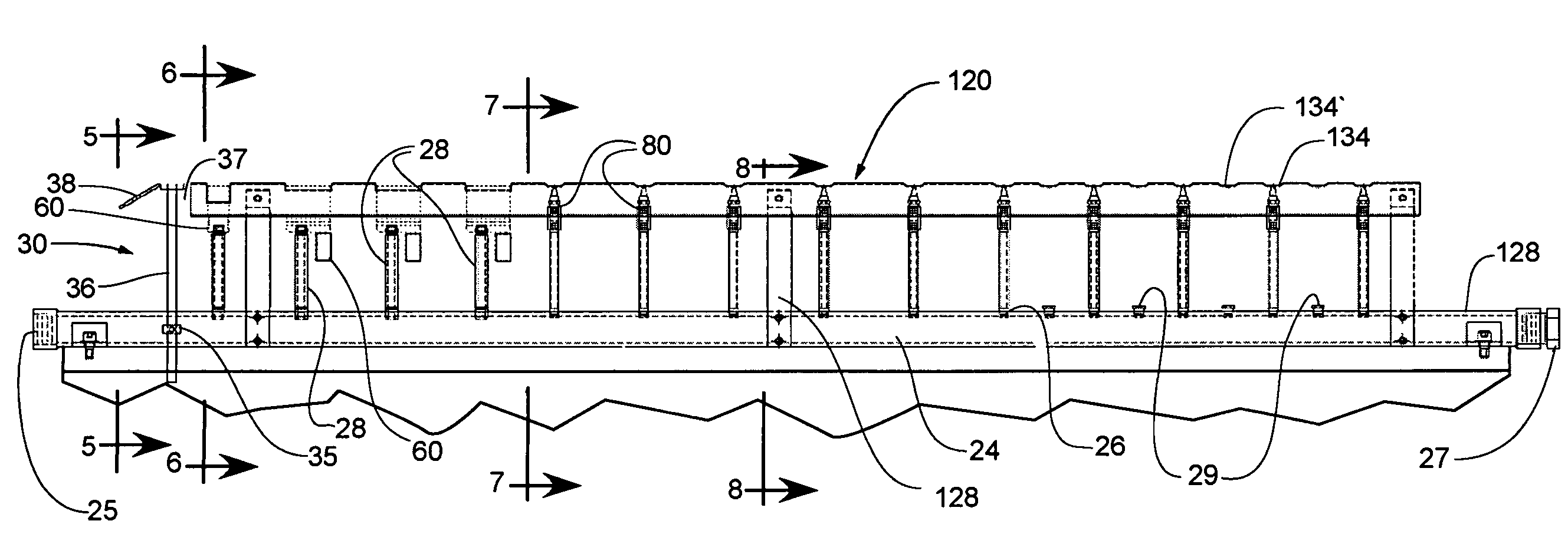 Method of ionized air-rinsing of containers and apparatus therefor