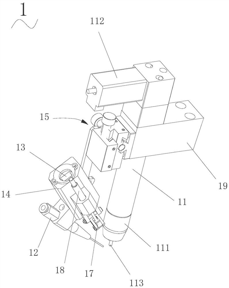 Welding gun, welding device and welding system