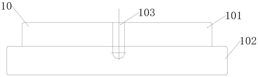 Spinneret plate for producing hollow suction and discharge filaments