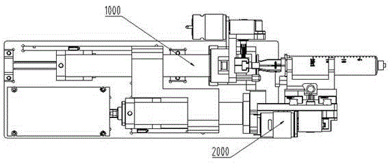 Medicine extracting and injecting mechanical arm