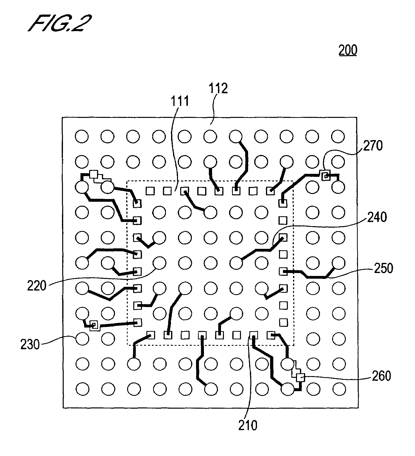 Semiconductor chip with passive element in a wiring region of the chip