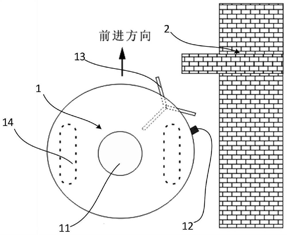 Self-propelled robot and control method thereof