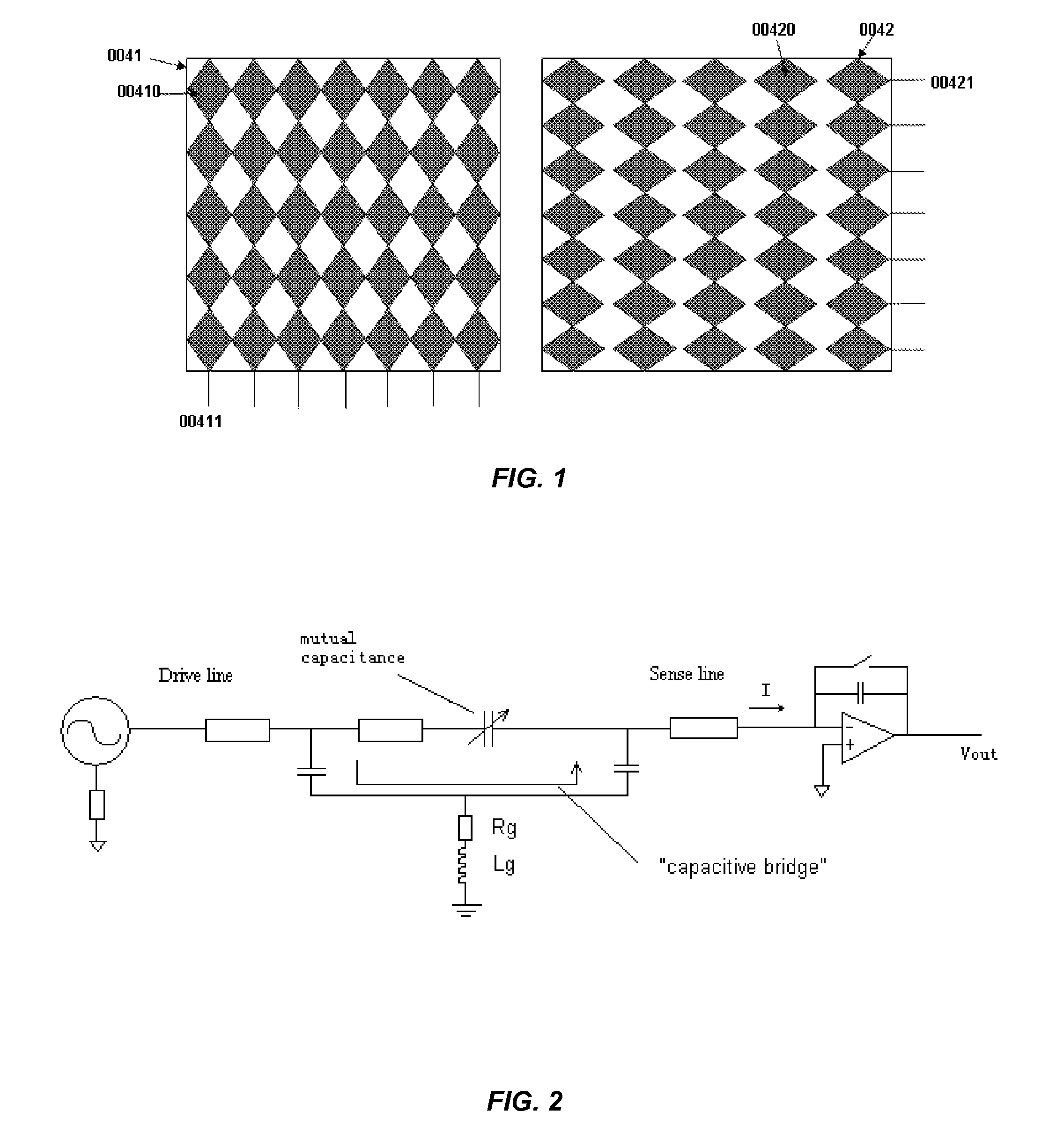 In-cell touch display device