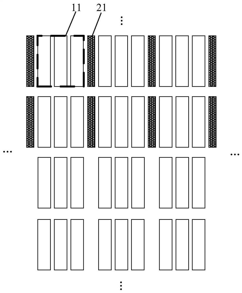 An array substrate, a display device and an anti-peeping method thereof
