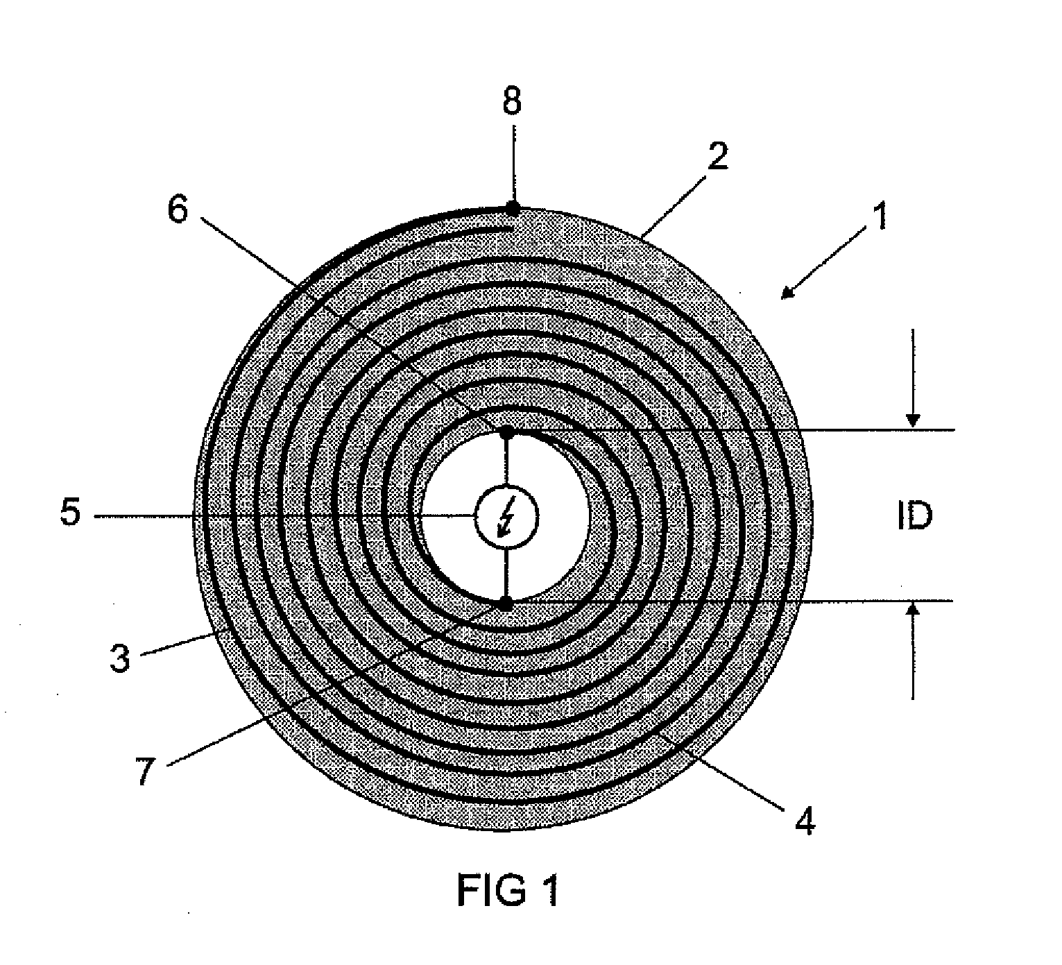 High-pressure discharge lamp comprising a high-voltage impulse generator and method for producing a high-voltage impulse generator