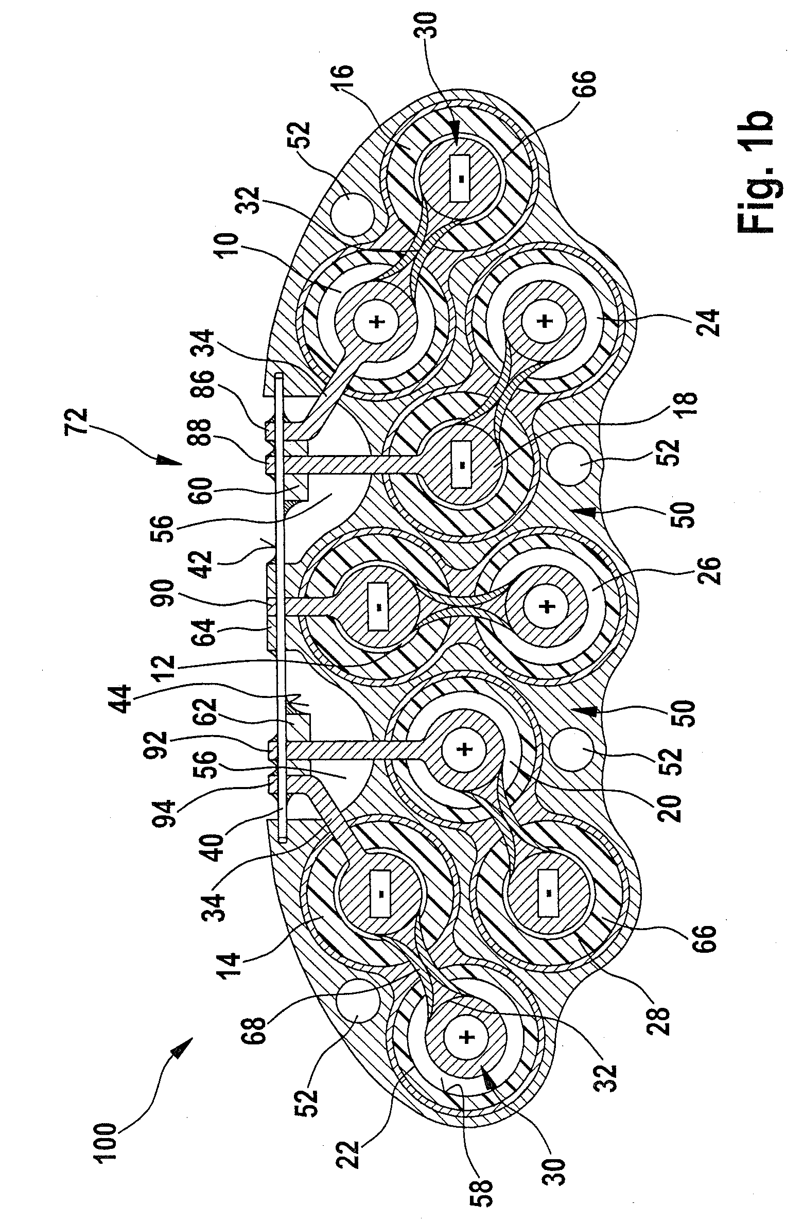 Battery pack and battery module and method for operating a battery module