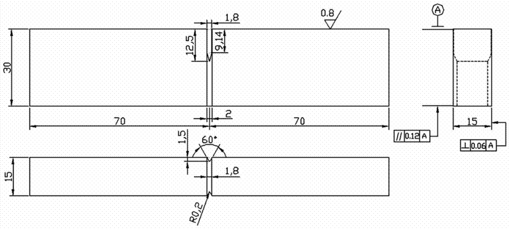 A method for measuring the fracture toughness jic of the heat-affected zone of welded joints