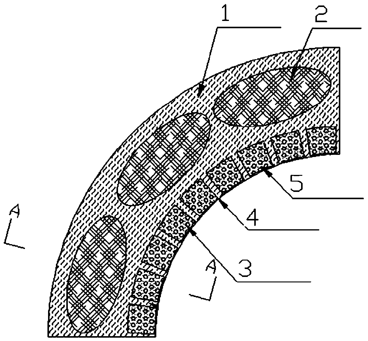 Magnetic refrigeration device with transmission power and method and use