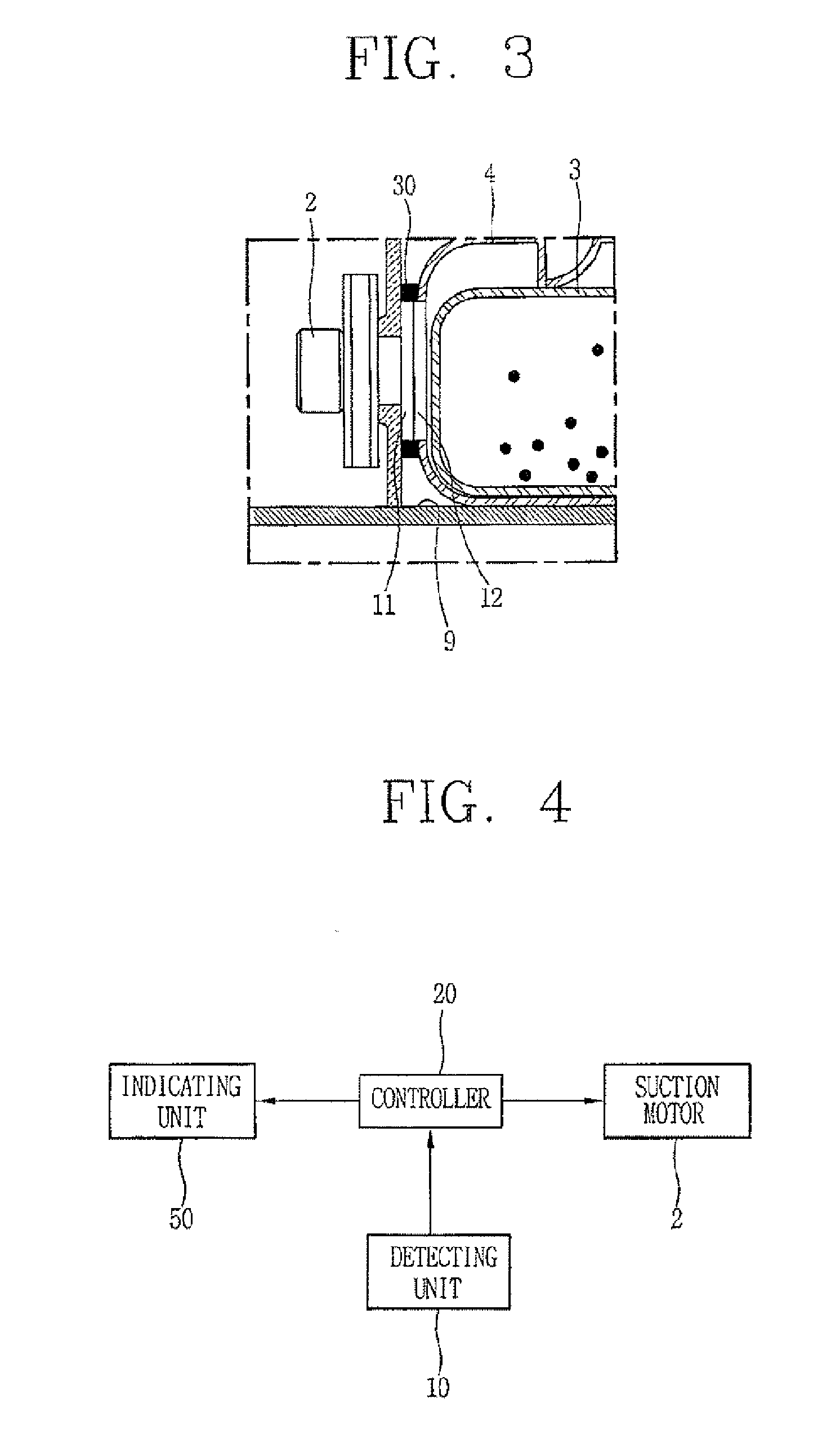 Robot cleaner having function for detecting separation of dust tank and control method thereof