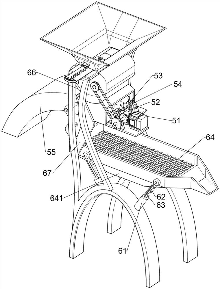 Rice screening and bagging device