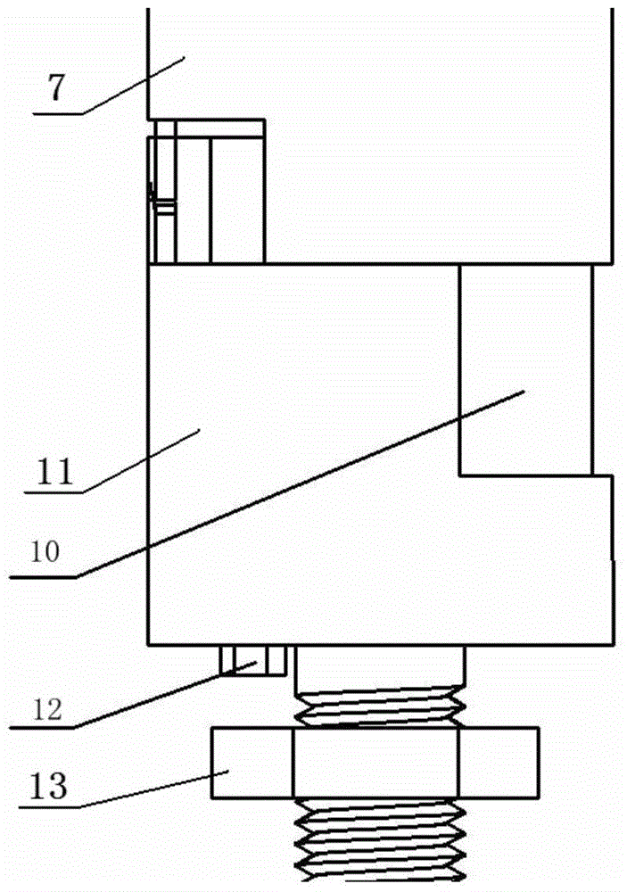 Sheet metal drawing device for electronic universal testing machine