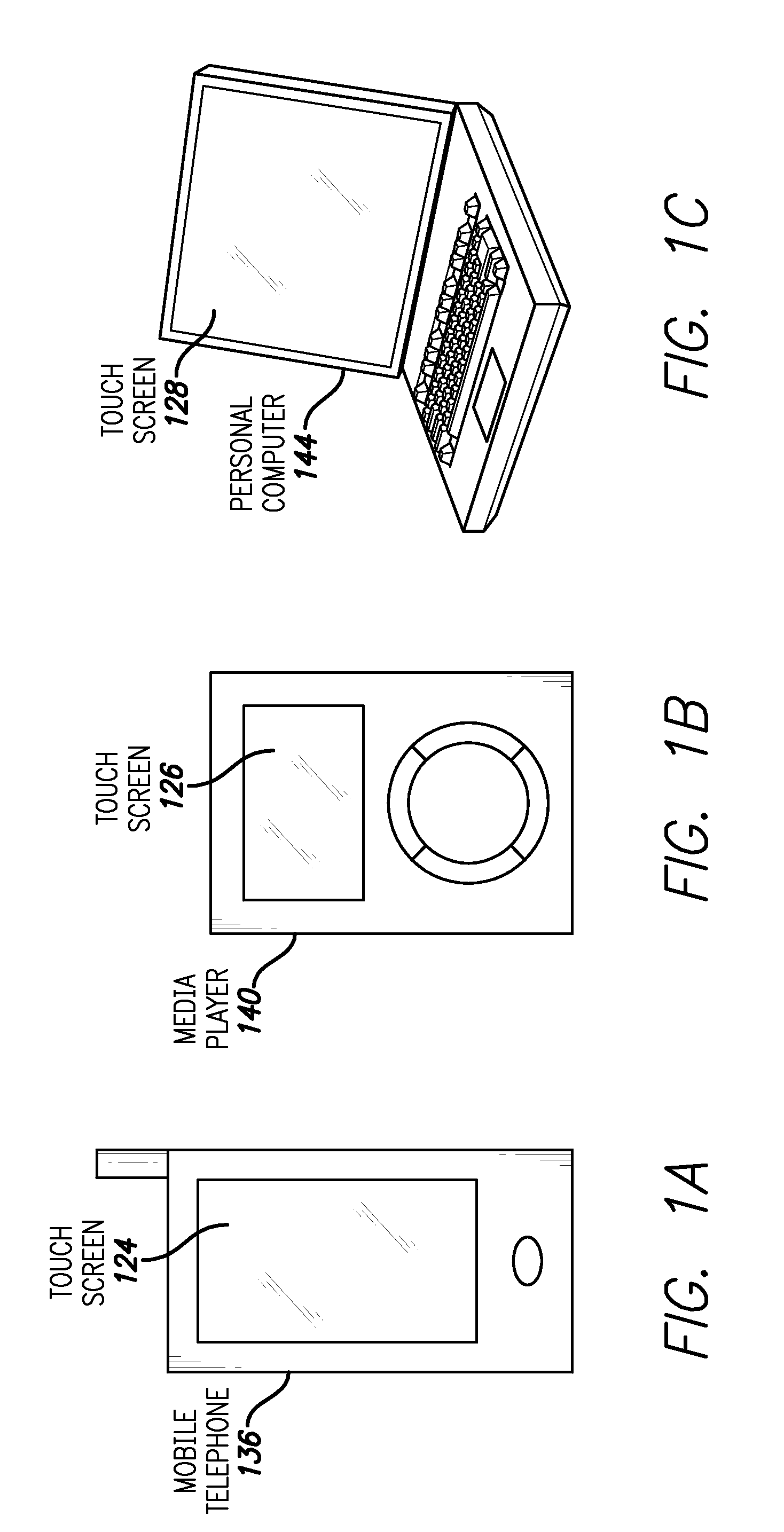 Touch screen transistor doping profiles