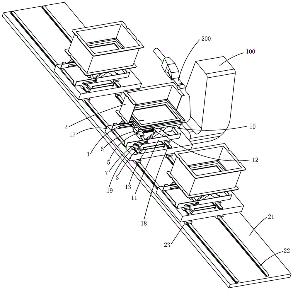 Precise and automatic noodle feeding device for knife-cut noodle robot and its noodle push control method