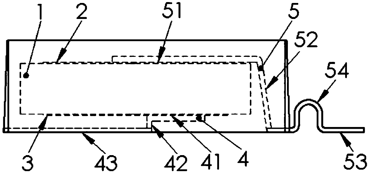 Chip piezoresistor and manufacturing method thereof