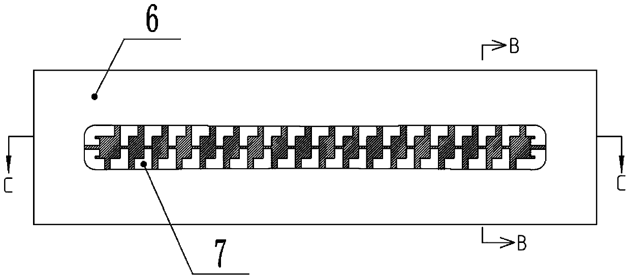Wood-plastic door plank micro-foaming forming device and using method thereof