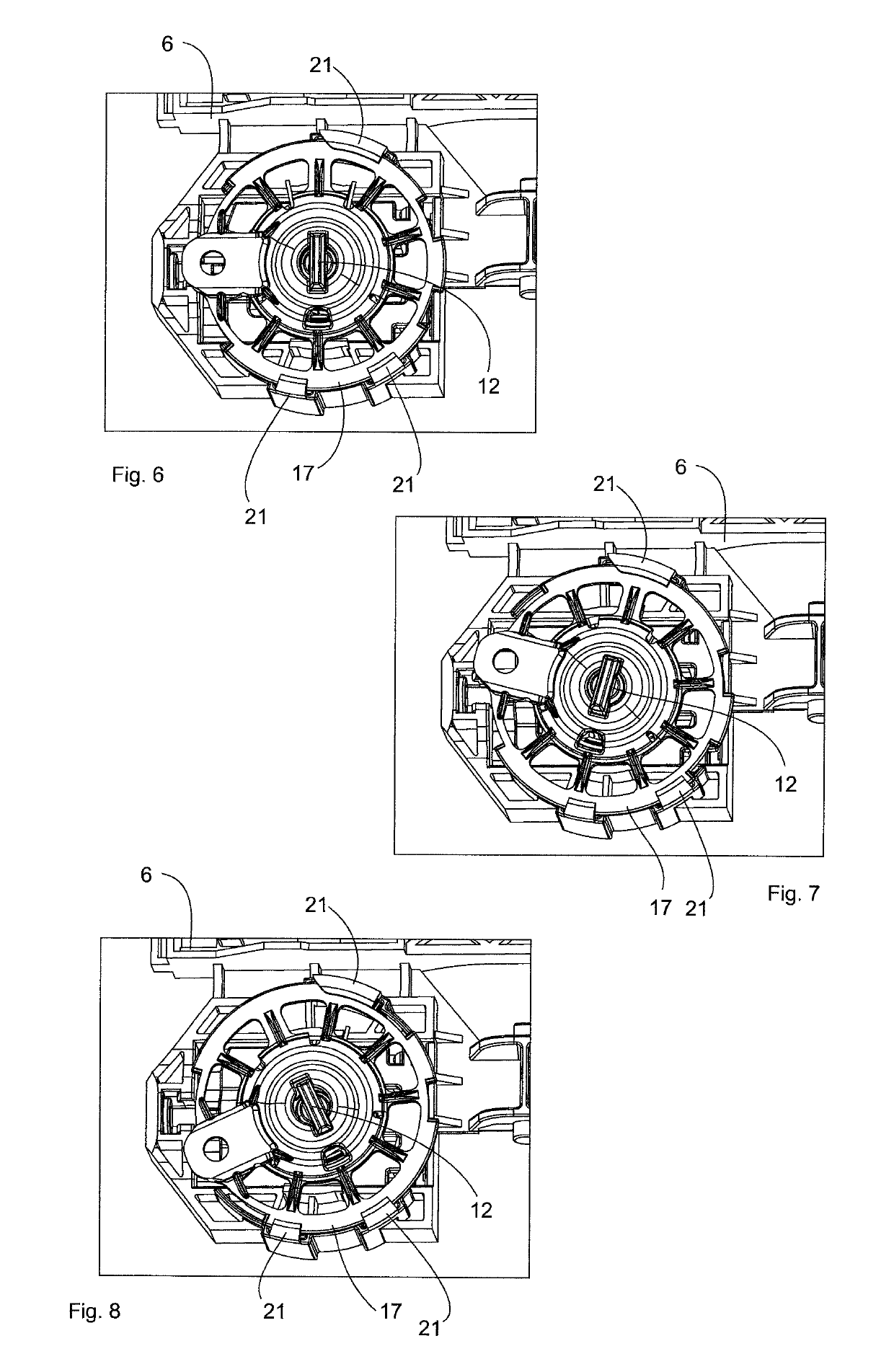 Door handle mounting device for a motor vehicle