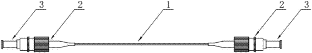 A kind of processing method of fc type chalcogenide glass optical fiber connector