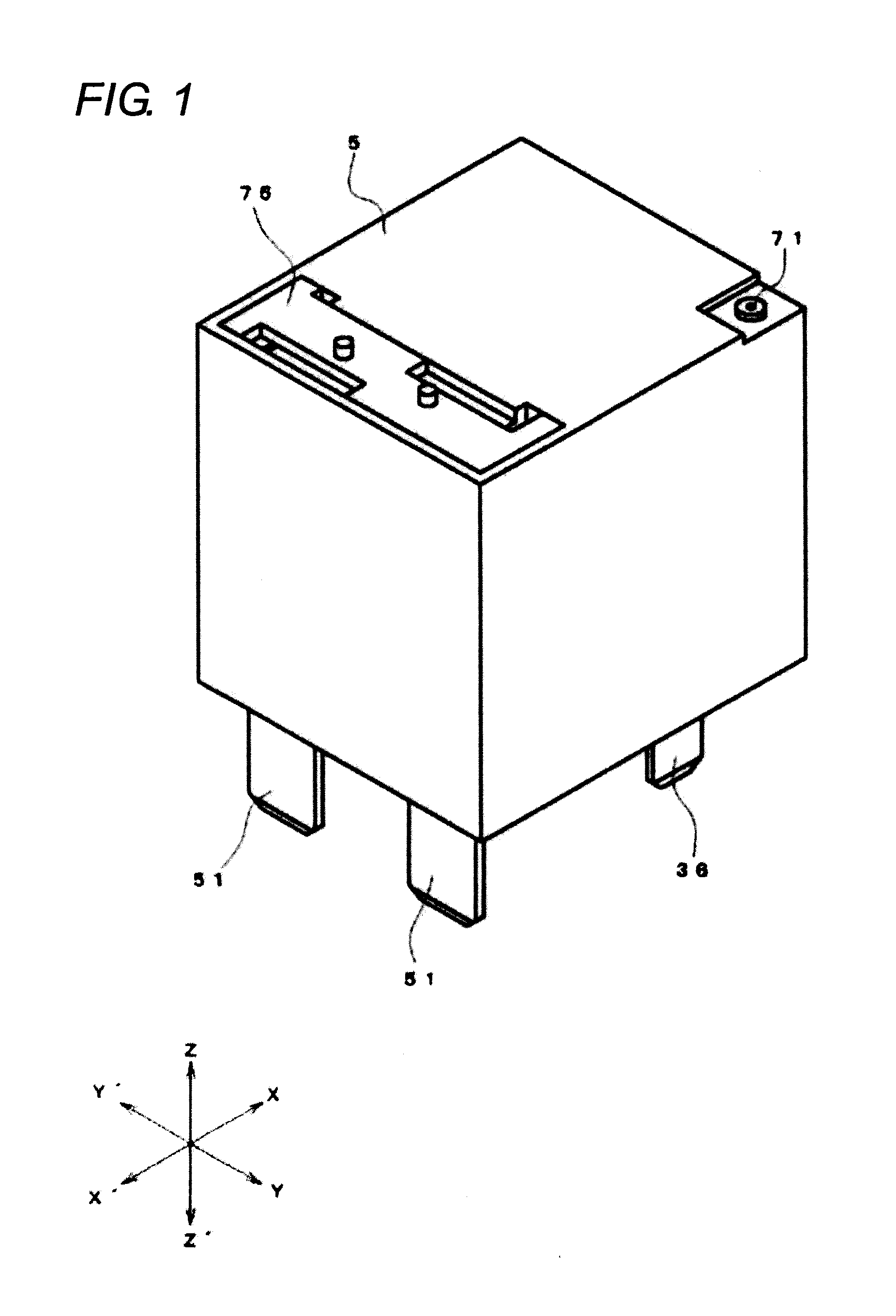 Contact switching mechanism and electromagnetic relay