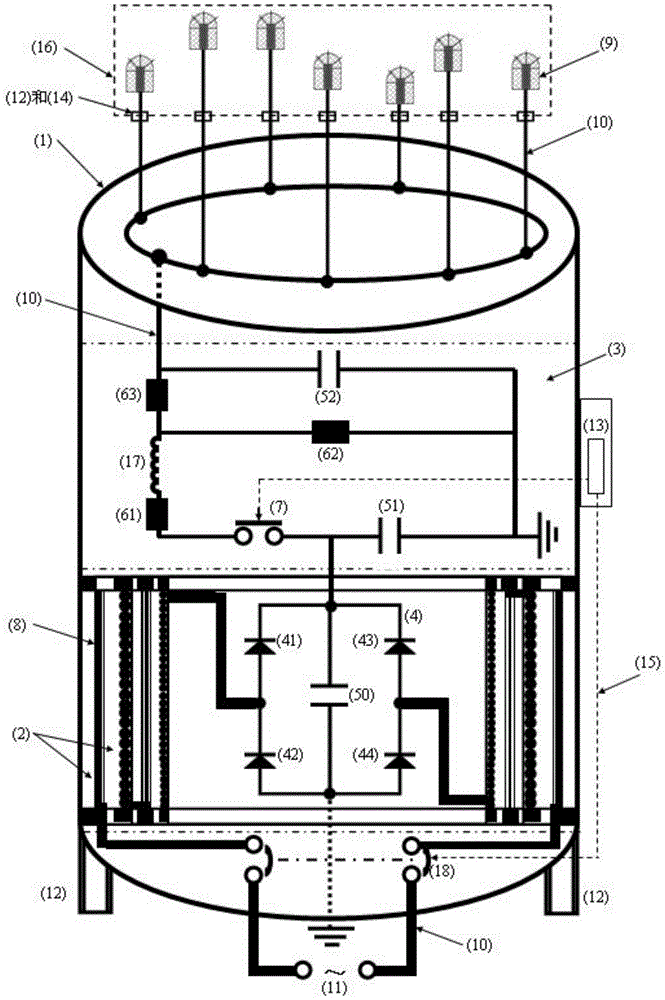 High voltage pulse multi-strike anti-piracy device