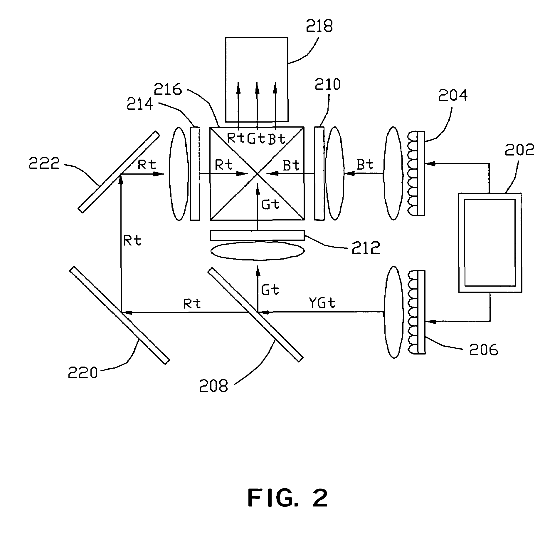 Image projection system