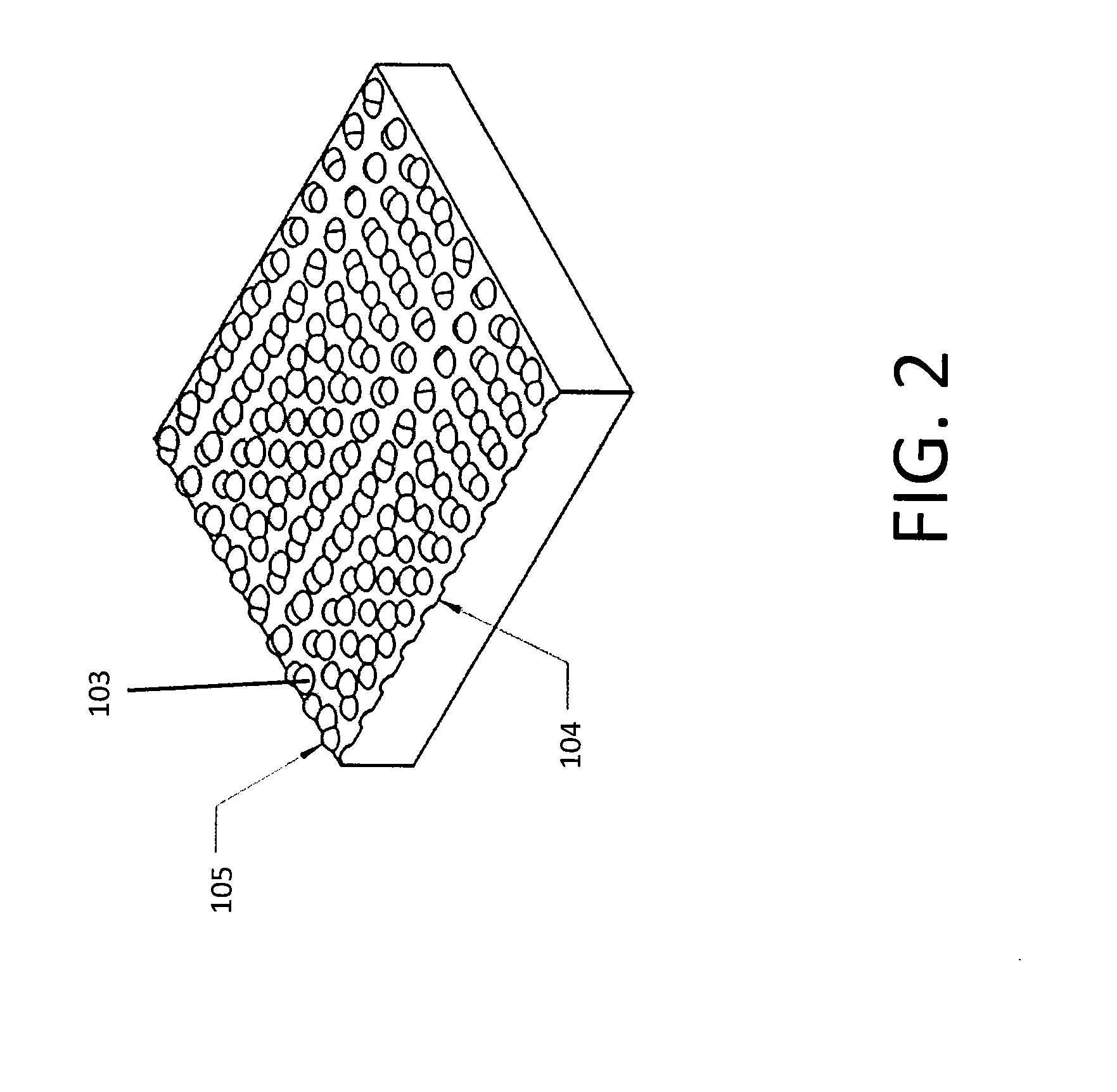 Processes for producing regular repeating patterns on surfaces of interbody devices