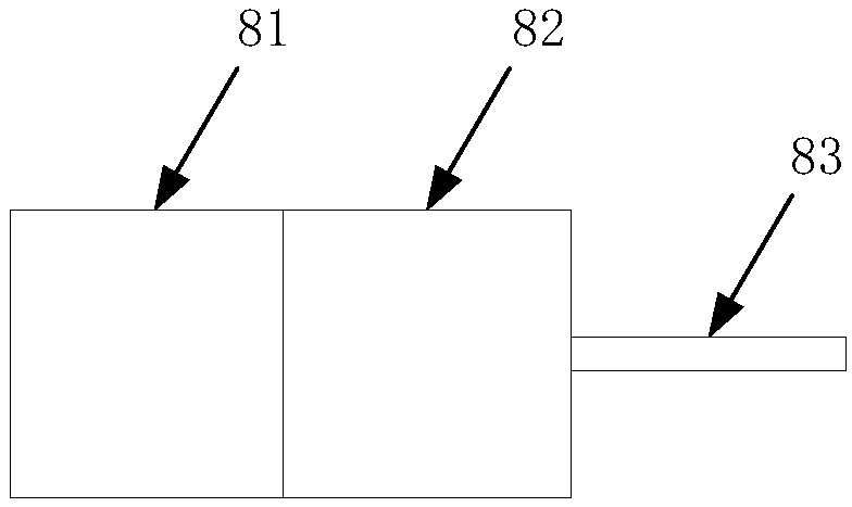 A device and method for adjusting electric downward inclination angle of an electric tuning antenna