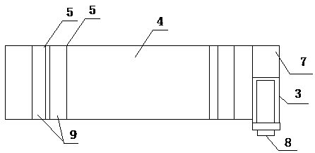 High-hardness flexible-packaging lithium ion battery pole piece and roll core manufacturing method