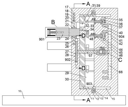 Hub tightening device capable of being adjusted according to hub diameter