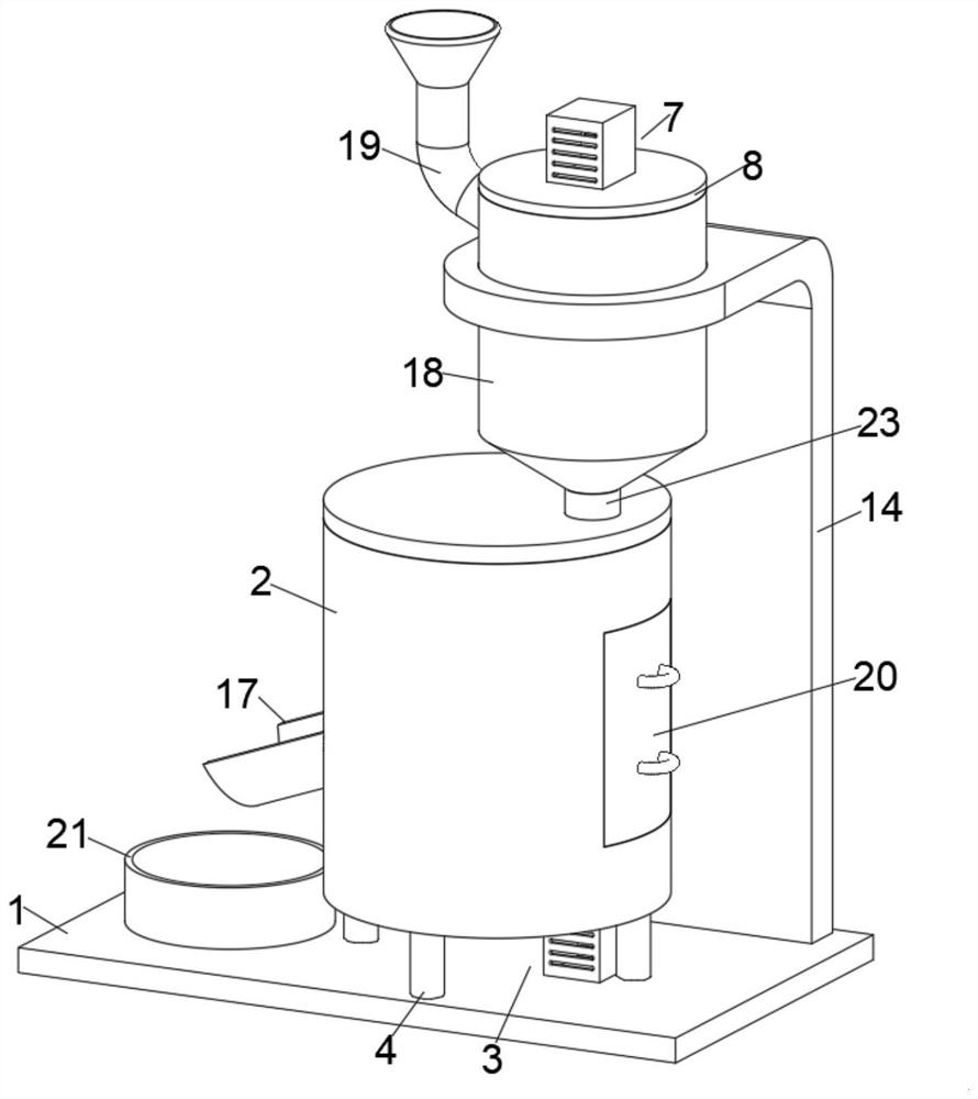 Pet feed timing supply device