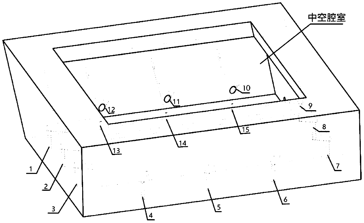 Gas blowing type flow control turbulence inhibitor for continuous casting tundishes